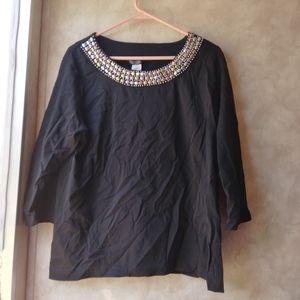 Moka sport beaded long sleeve shirt